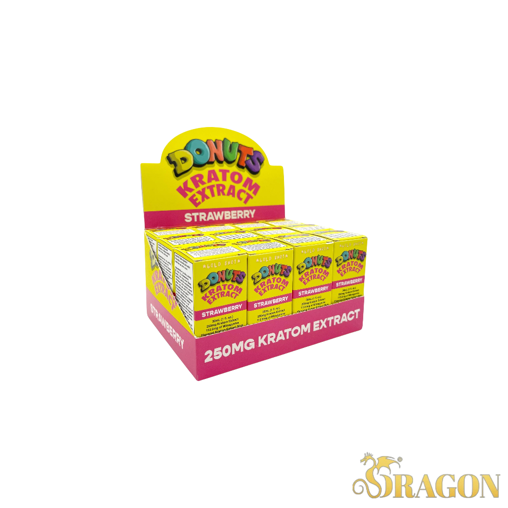 Donut Kratom Extract Gold Shots 250mg