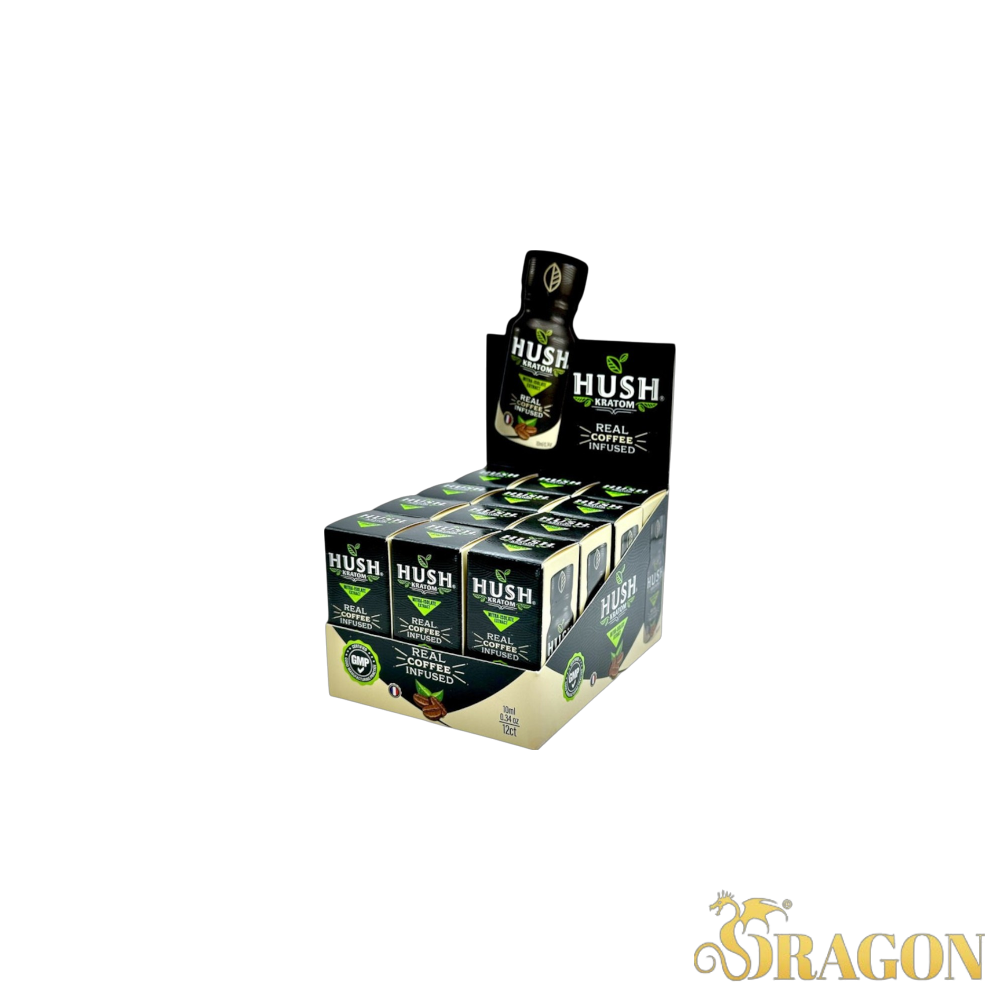 Hush Kratom Real Coffee Infused Shots 10ml