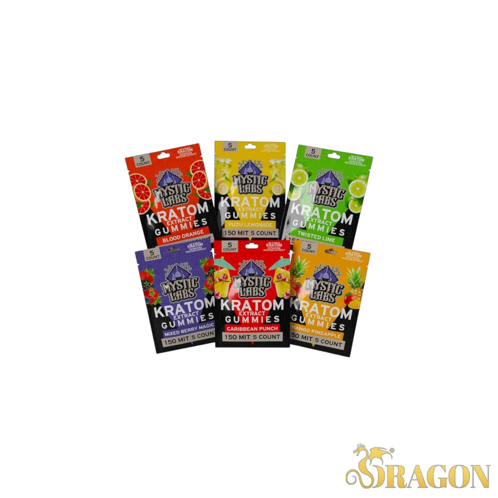 Mystic Labs Kratom Gummies 150MIT