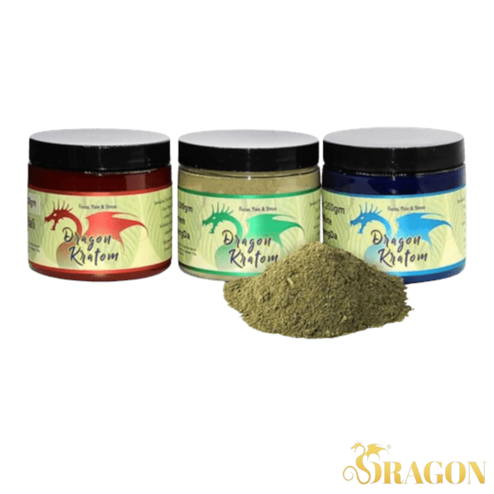 Dragon 185g Jar Powder Kratom