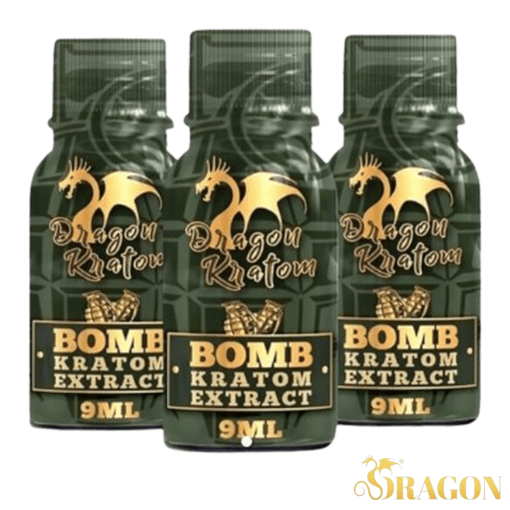 Dragon 9ml 20 Count Bottle Kratom Bomb Shot