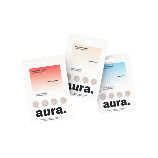 Aura Proprietary Blend Kratom Tablets 100mg 4ct