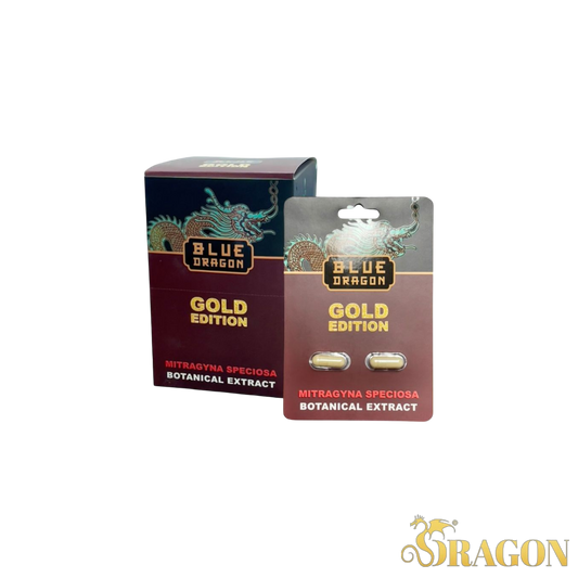 Blue Dragon Gold Edition Kratom Capsules