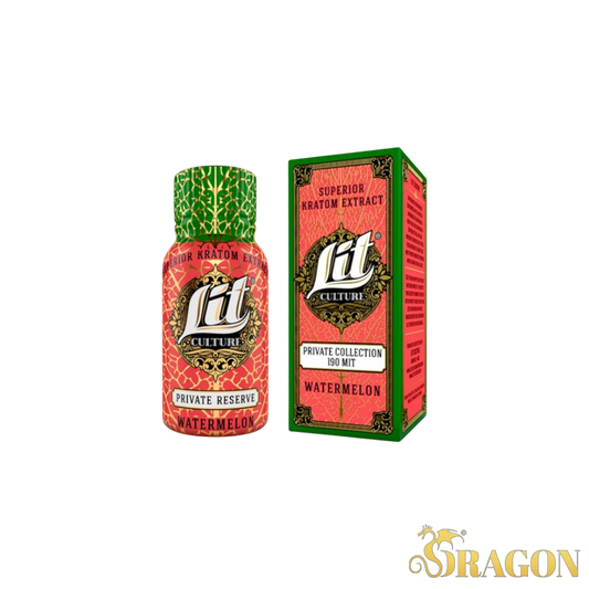 Lit Culture Private Collection 190 MIT Kratom Liquid Shots 15ml