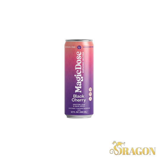 Magic Dose Kratom Leaf+Kava Root Euphoric Seltzer