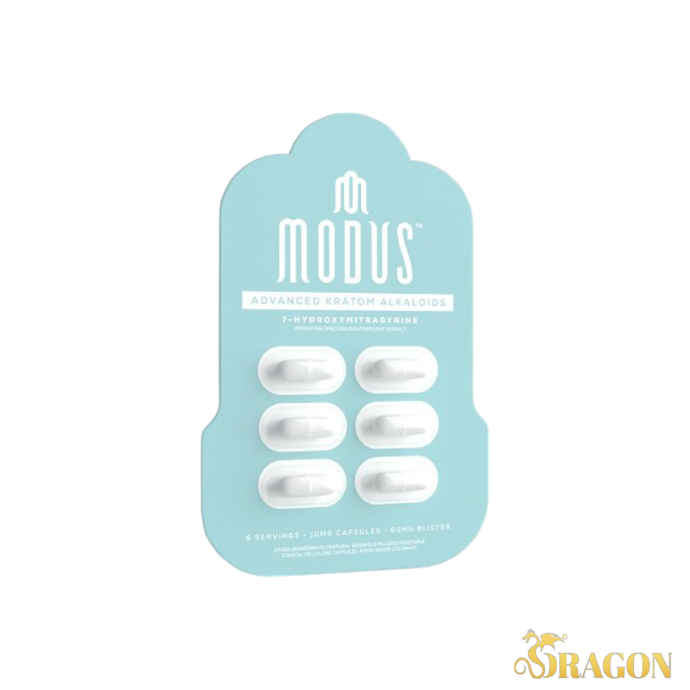 Modus 10mg 7-Hydroxymitragynine Kratom Capsules