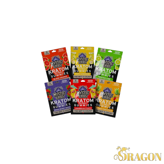 Mystic Labs Kratom Gummies 150MIT