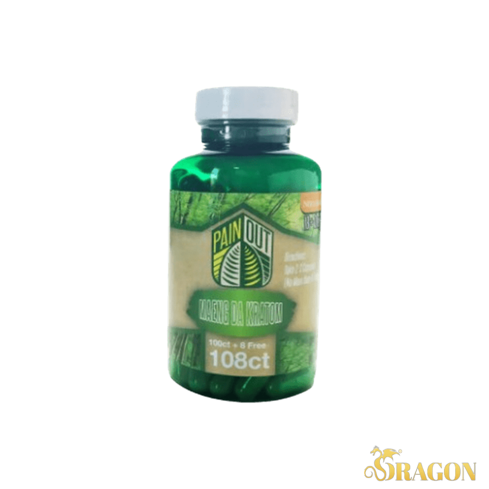 Pain Out 108 Count Jar Kratom Capsules