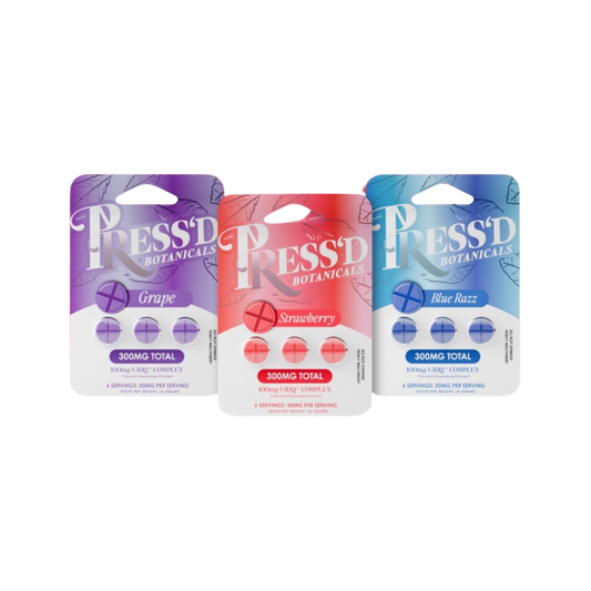 Press’d Botanicals Uriq Complex Tablets 100mg 3ct