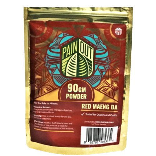 Pain Out 90g Bag Powder Mitragynine Kratom