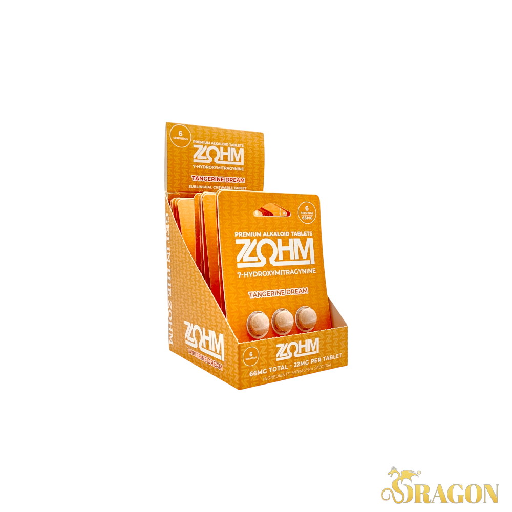 ZOHM 11mg 7-Hydroxymitragynine Kratom Tablets