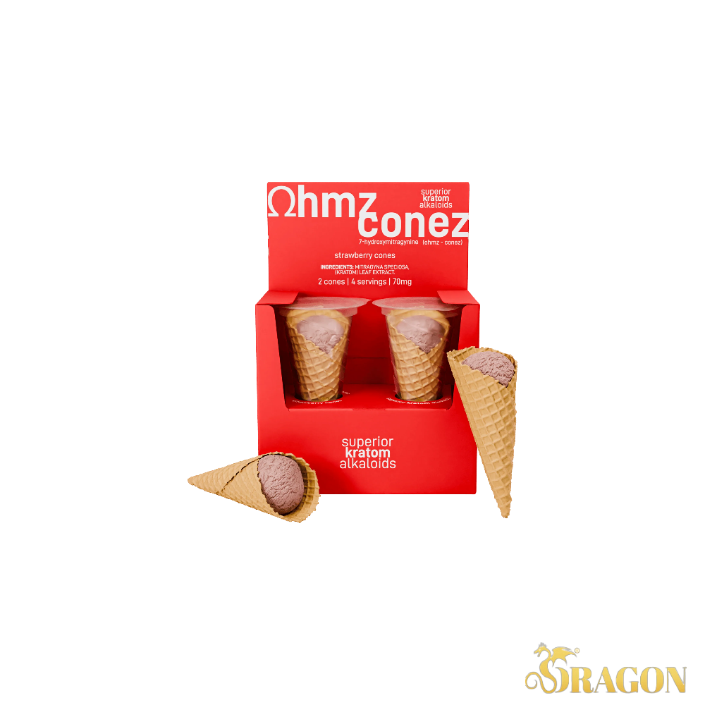 Ωhmz Conez 35mg 7-Hydroxymitragynine Kratom Cones